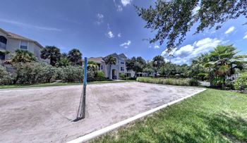 Sand volleyball court 
